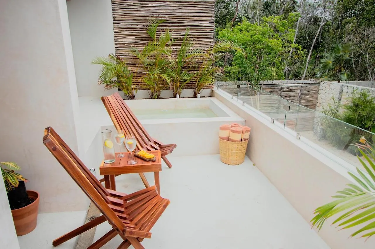 Spacious 2Br Apt - Wide Balcony W/Tub & Yoga Deck Tulum 0*,